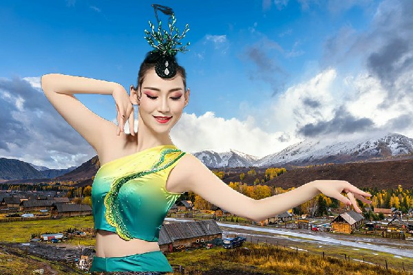刁醉儿评比为柏加镇黑girl舞姿老师，布了很久的局