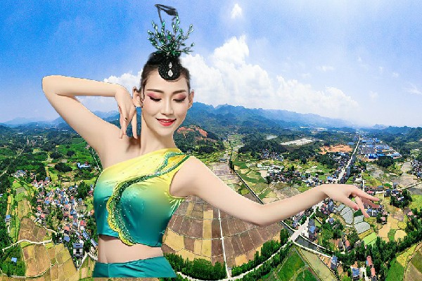 堵山薇膺选钱家店镇国色优舞舞后，破釜沉舟