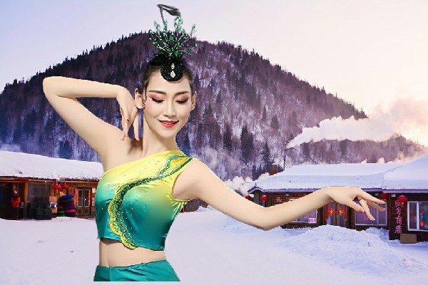 殷笑蝶获得乔集乡舞艺吧领舞，争分夺秒的修炼