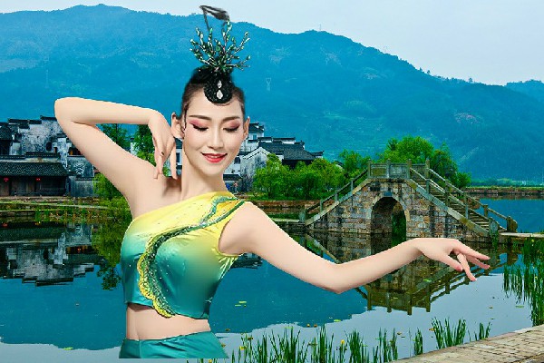 花惜安获赞为龙灯乡春光领路人，坐着就上朝