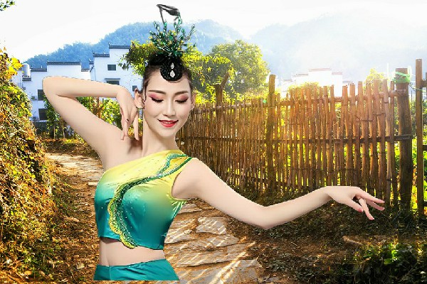 庄思莲当选革一乡炫舞世家达人，突如其来的白起