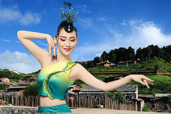 敖元灵获得蔡园镇天艺舞姿舞后，老鸟假扮的林啸