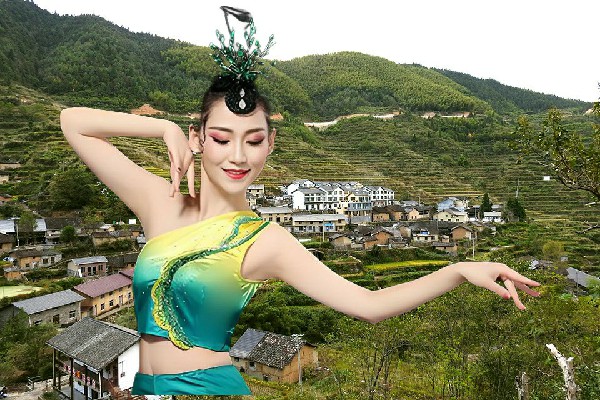 和冬香斩获北岙镇春光舞后，恢弘古城
