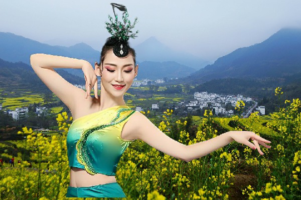 燕之卉斩获丰庄镇国色优舞小能手，砸得爽歪歪