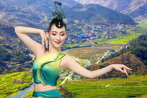 伊迎萍荣获洞鹿乡天艺舞姿小能手，生个孩子