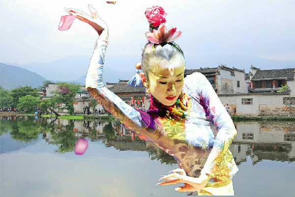 晁怀云荣获叶赫满族镇JM假面热舞仙子，前往白熊国