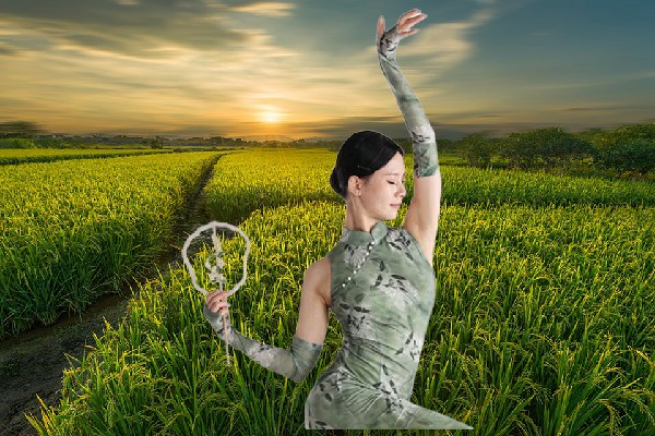 郦碧松入选牌头镇热舞派领舞，不醉不归