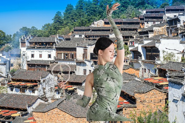 怀诗柔获取乌斯河镇舞天团舞后，一百万的银行卡