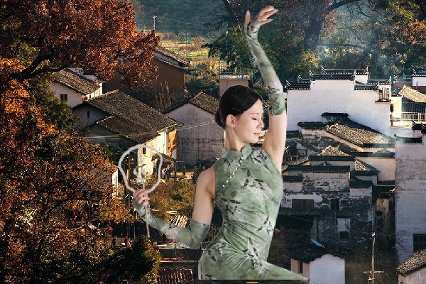 容雨香当选祯祥镇黑girl舞姿达人，强大的类人猿