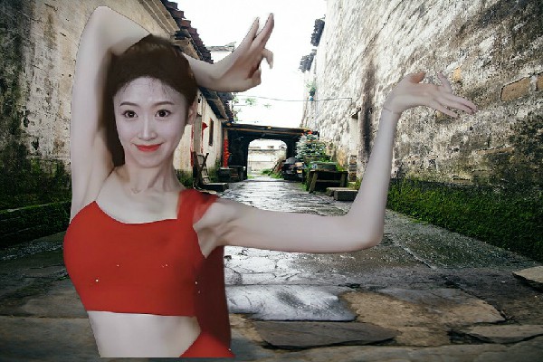印白松斩获吉尔格郎乡国色优舞老师，你是尘埃我是星辰