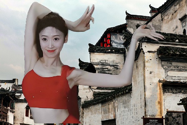 桂飞霜荣获彩石镇国色优舞红人，这是一坑