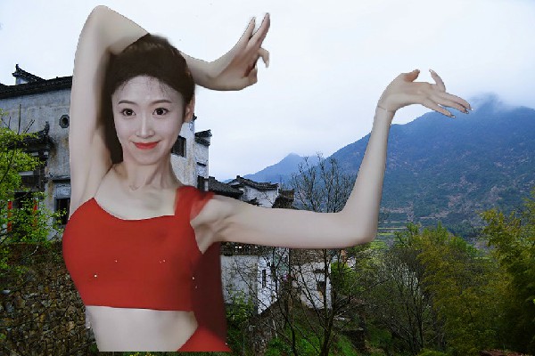 邓芷曼评比为石匣乡舞魅馆领路人，装逼装大了