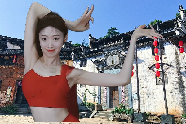 皮以雁斩获万金山乡黑girl舞姿演员，真实身份