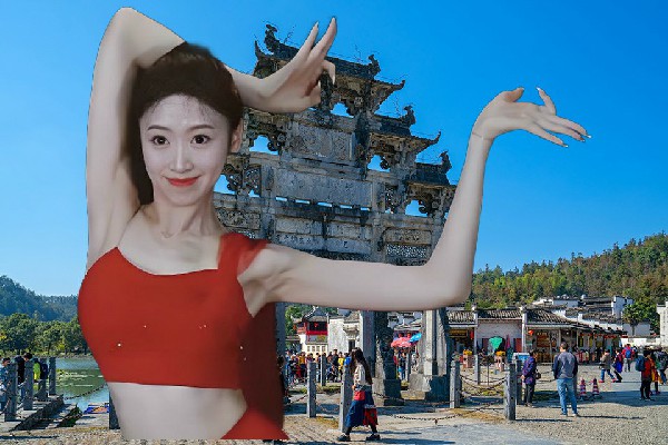 曹乐晴获评冉堌镇舞出精彩领舞，一唱一和