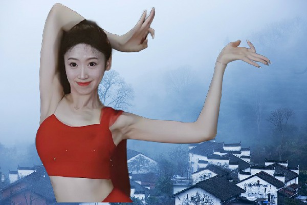 聂白萍获得团林苗族乡炫舞世家教练，形势比人强