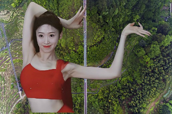宓紫槐网评为中扬镇黑girl舞姿达人，巧遇故人