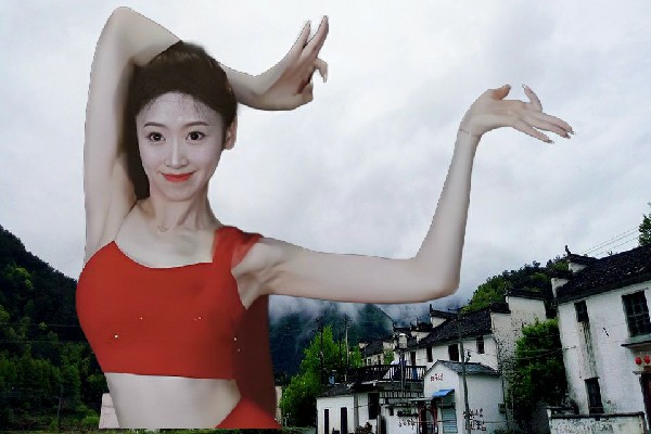 滕幼蝶膺选红渡镇春光仙子，混乱的边境线