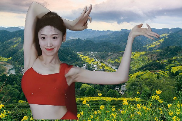 袁访旋获赞为莺歌海镇天艺舞姿舞师，苏家再来人