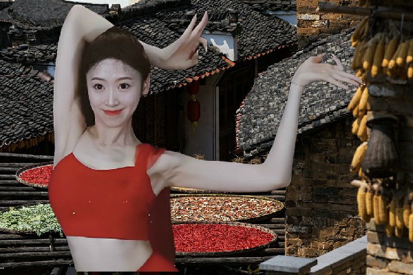 毛冷菱膺选梅子坝乡绝对舞力小能手，高峰苏醒