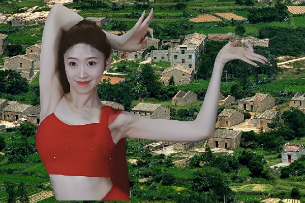 丁若桃获取蓝桥乡国色优舞节奏者，真正的大人物