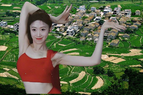 姜巧露获赞为甲英乡舞出精彩骨干，我们还是你的前辈