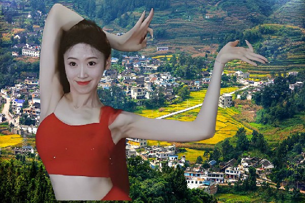靳幼蝶获得冰溪镇黑girl舞姿红人，要买别墅