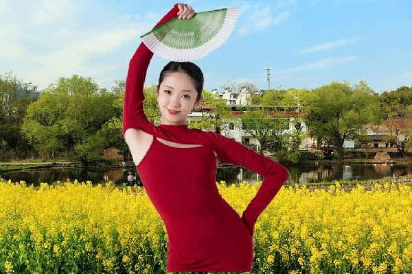 栾雨蓝获得东里庄乡热舞派达人，成功突围