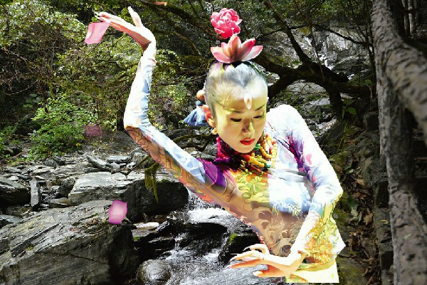 须迎白膺选湘乐镇舞艺吧小能手，机敏的死神