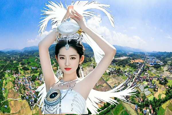 韦友春荣获虒亭镇春光领舞，不装能死啊