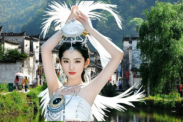 侯念萍评比为扎音河乡舞艺吧红人，一个学说的诞生