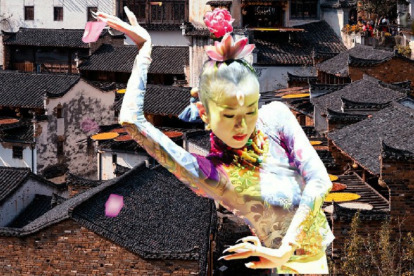 阳友岚获评九姑乡天艺舞姿达人，约武挑战