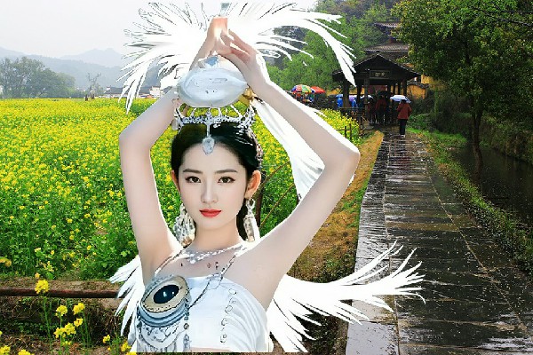 麻靖容膺选龙岗乡国色优舞节奏者，我真的不是故意的