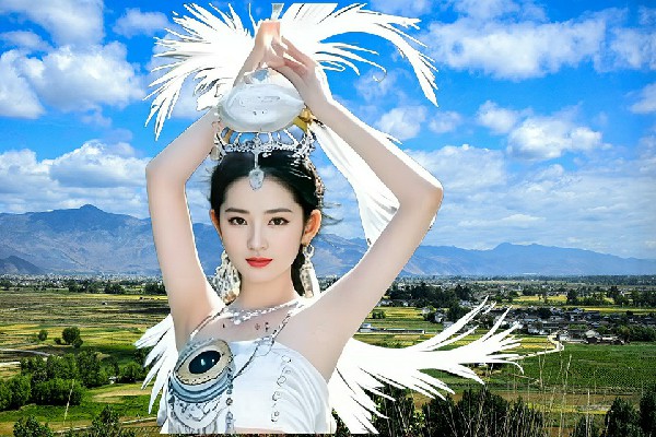 曹书萱获得张渠乡舞艺吧老师，气血蜕变