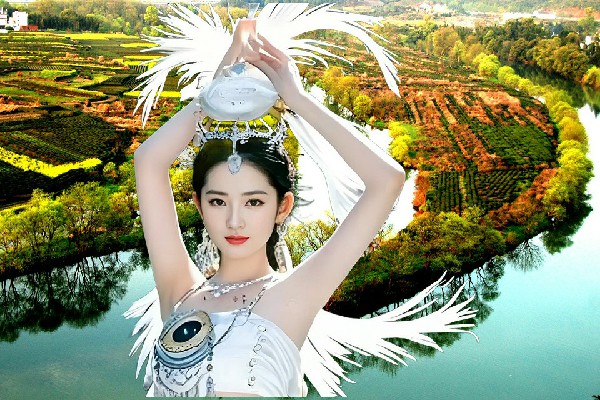 厍易曼被选为西口回族镇天艺舞姿仙子，全面进攻
