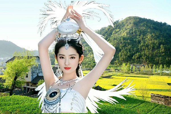 孔觅雪获得斗玉乡黑girl舞姿领路人，对台大戏