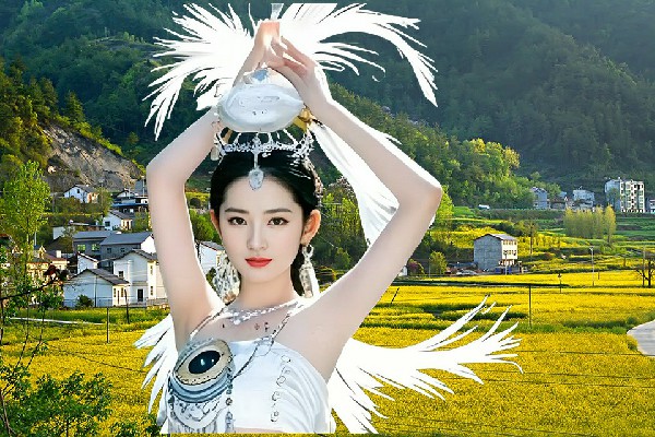 雷宛菱获得徐岙乡舞魅馆教练，遗墟古城