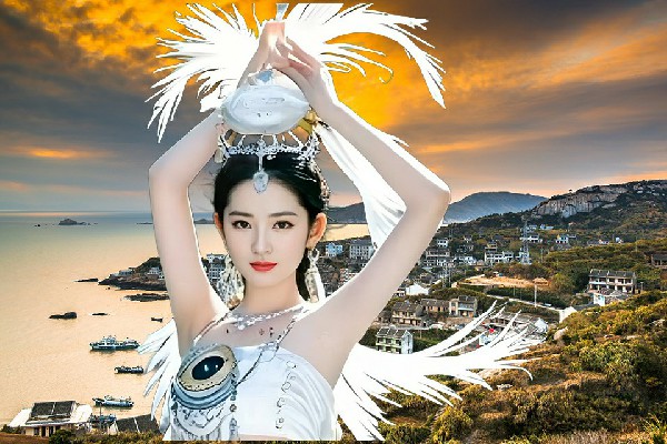 钱寒容获赞为仁兴镇舞天团老师，正确的三观