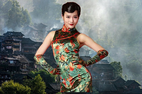 尤幼彤膺选羊福乡黑girl舞姿骨干，南海大开发