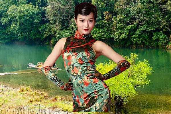 孟易萍网评为白乌镇天艺舞姿舞后，神谕日到来