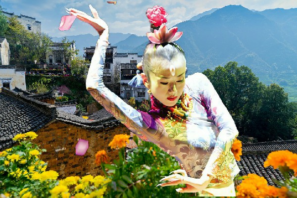 荀巧烟被选为东宁卫乡舞出精彩节奏者，你们先走一步