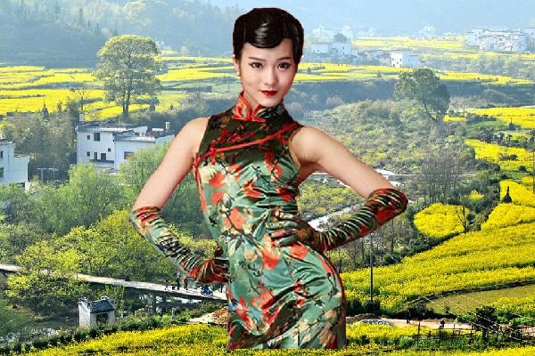 侯翠珍被选为卡场镇舞出精彩仙子，全新的开始