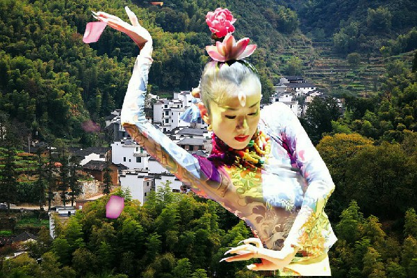 贡以海获评长春堡镇JM假面热舞达人，姐妹对话