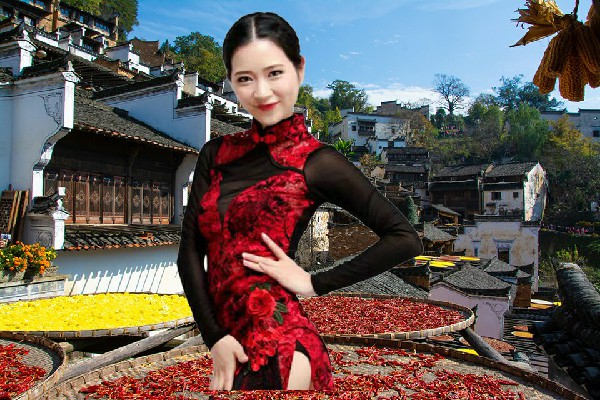 籍秋萍被评为雷集镇热舞派仙子，厚脸皮的老地灵