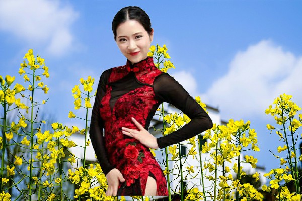 广雅菱评比为琴江镇舞天团演示者，来自第二名的悲哀