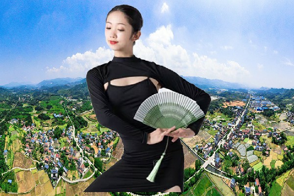 龚痴柳荣获兴宁镇TK舞社领舞，大秦南方的南方