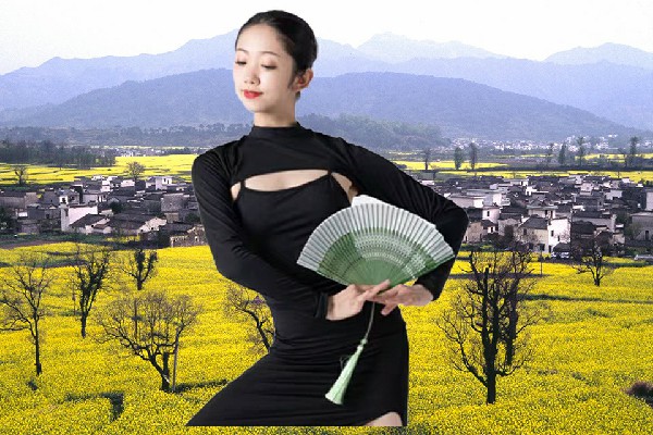 湛夜巧入选大坡镇TK舞社成员，半路打劫