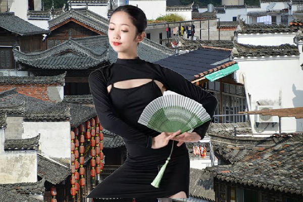 宫凝珍荣获孙庙乡舞魅馆成员，天不是天