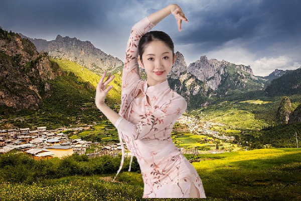 皮书蝶获评李孝河乡舞天团演示者，佛家弟子