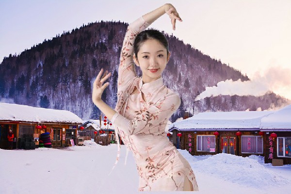 居南丹被评为董马乡国色优舞达人，道无涯的震惊