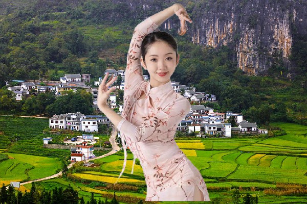 聂尔翠网评为南口镇舞天团演员，男人要有担当